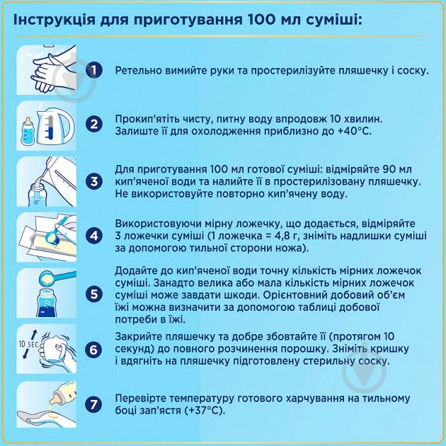 Суха молочна суміш Nutrilon Premium+ 2 1000 г - фото 4
