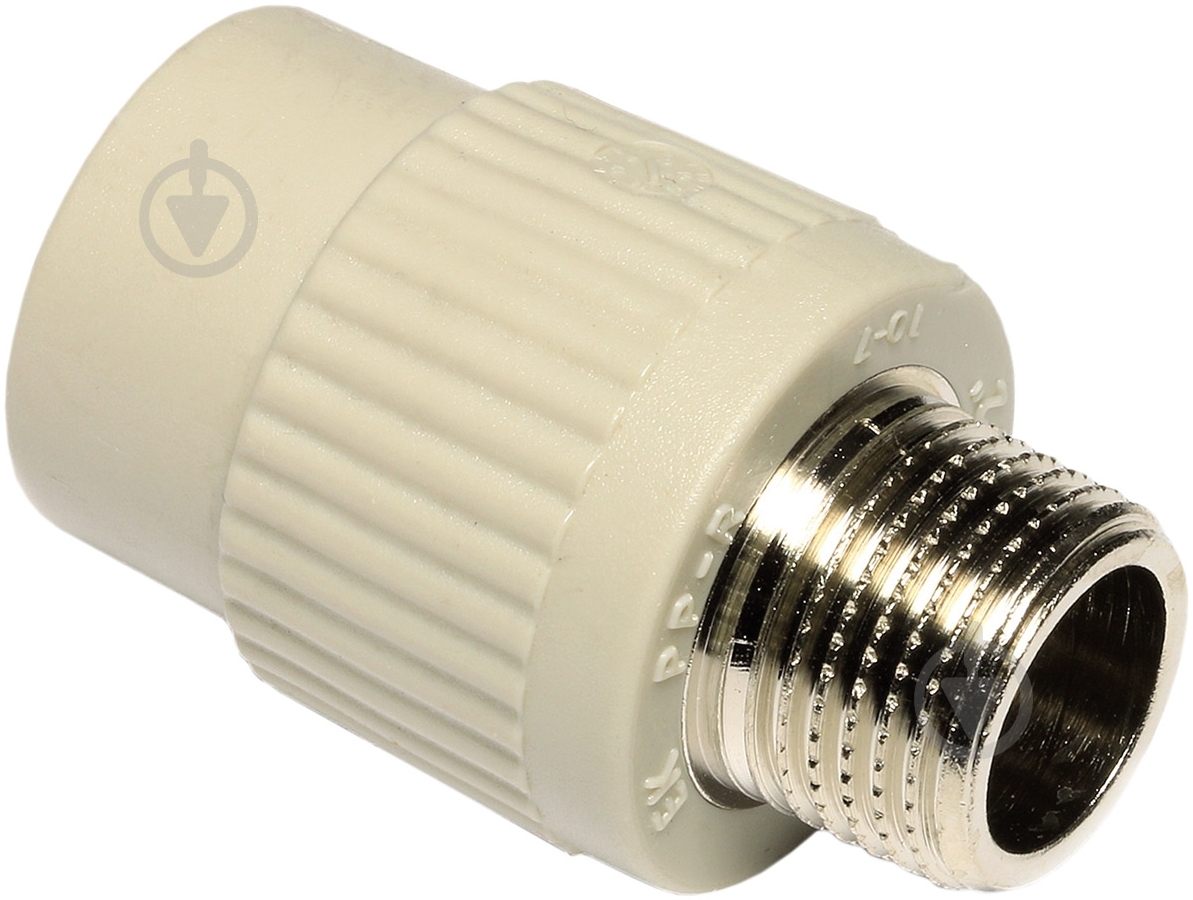 Муфта с резьбой наружная Wavin ППР З 25х1/2" - фото 1 Муфта с резьбой наружная Wavin ППР З 25х1/2" - фото 1