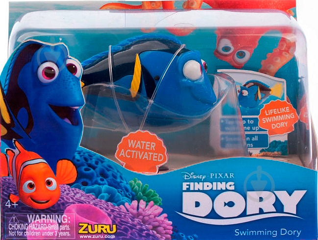 Игрушка интерактивная Finding Dory рыба-хирург Дори 25138-2 - фото 3 Игрушка интерактивная Finding Dory рыба-хирург Дори 25138-2 - фото 3