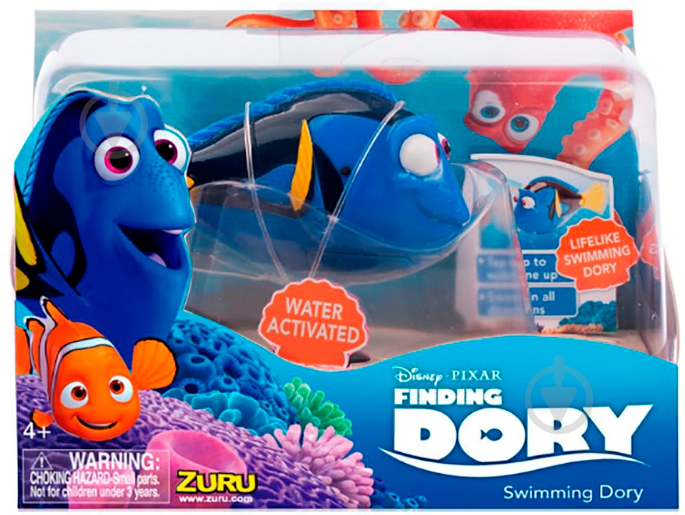 Игрушка интерактивная Finding Dory рыба-хирург Малыш Дори 25138-4 - фото 2 Игрушка интерактивная Finding Dory рыба-хирург Малыш Дори 25138-4 - фото 2