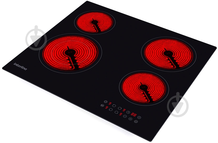 Варочная поверхность электрическая Interline VCE 6420 BK - фото 3
