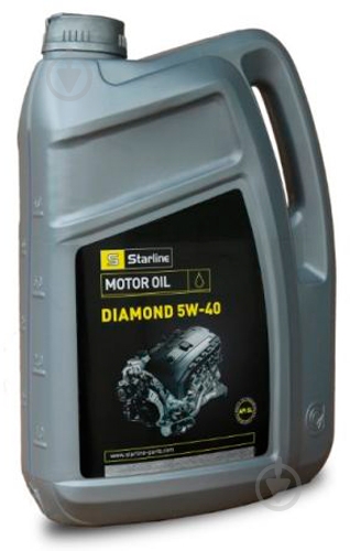 Моторна олива синтетична STARLINE Diamond 5W-40 5 л (NA D-5) - фото 2