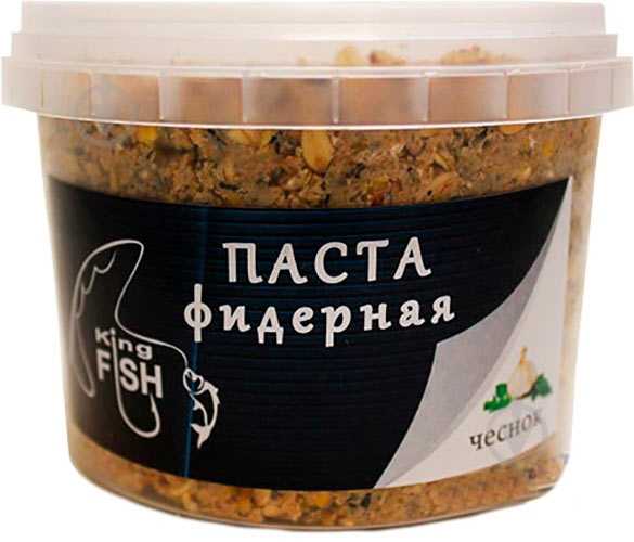 Паста King Fish фідерна 400 г часник - фото 1