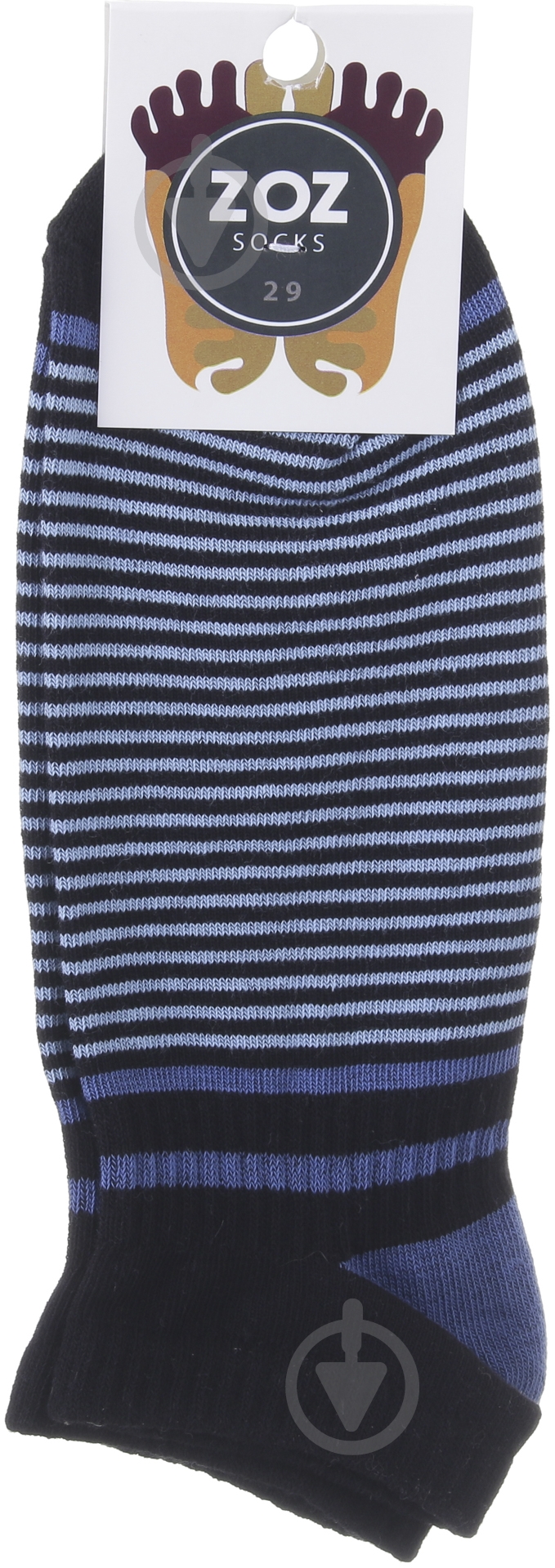 Шкарпетки ZOZ смужка р.25 синій - фото 1