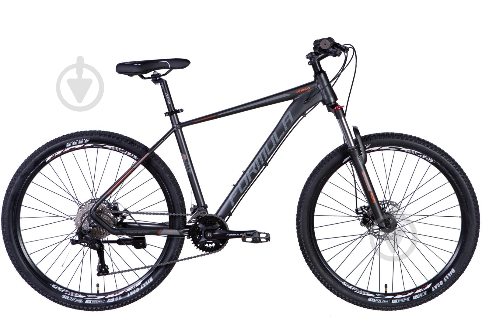 Велосипед Formula 27,5" 19"(48 см) ZEPHYR 3.0 OPS-FR-27.5-228 черный - фото 1 Велосипед Formula 27,5" 19"(48 см) ZEPHYR 3.0 OPS-FR-27.5-228 черный - фото 1