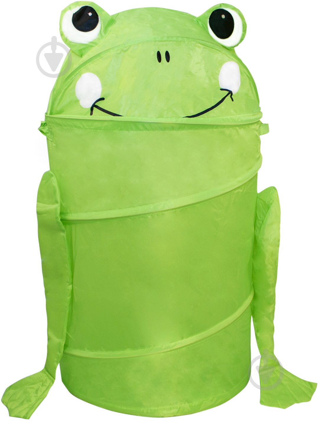 Бочка для игрушек Devik Play Joy Лягушка 46x75 см T0339Е - фото 1 Бочка для игрушек Devik Play Joy Лягушка 46x75 см T0339Е - фото 1