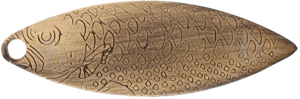 Блесна Mikado Willow №4 14 г old gold - фото 1 Блесна Mikado Willow №4 14 г old gold - фото 1