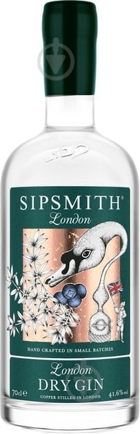 Джин Sipsmith London Dry 41.6% 0,7 л - фото 1