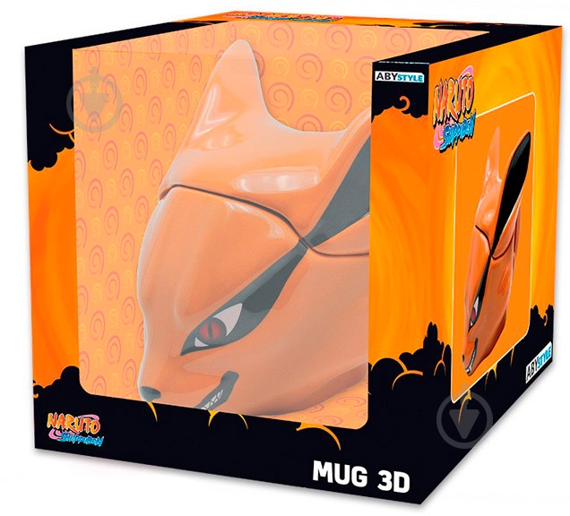 Чашка 3D FSD NARUTO SHIPPUDEN Kyubi Наруто 400мл (ABYMUG353) - фото 4