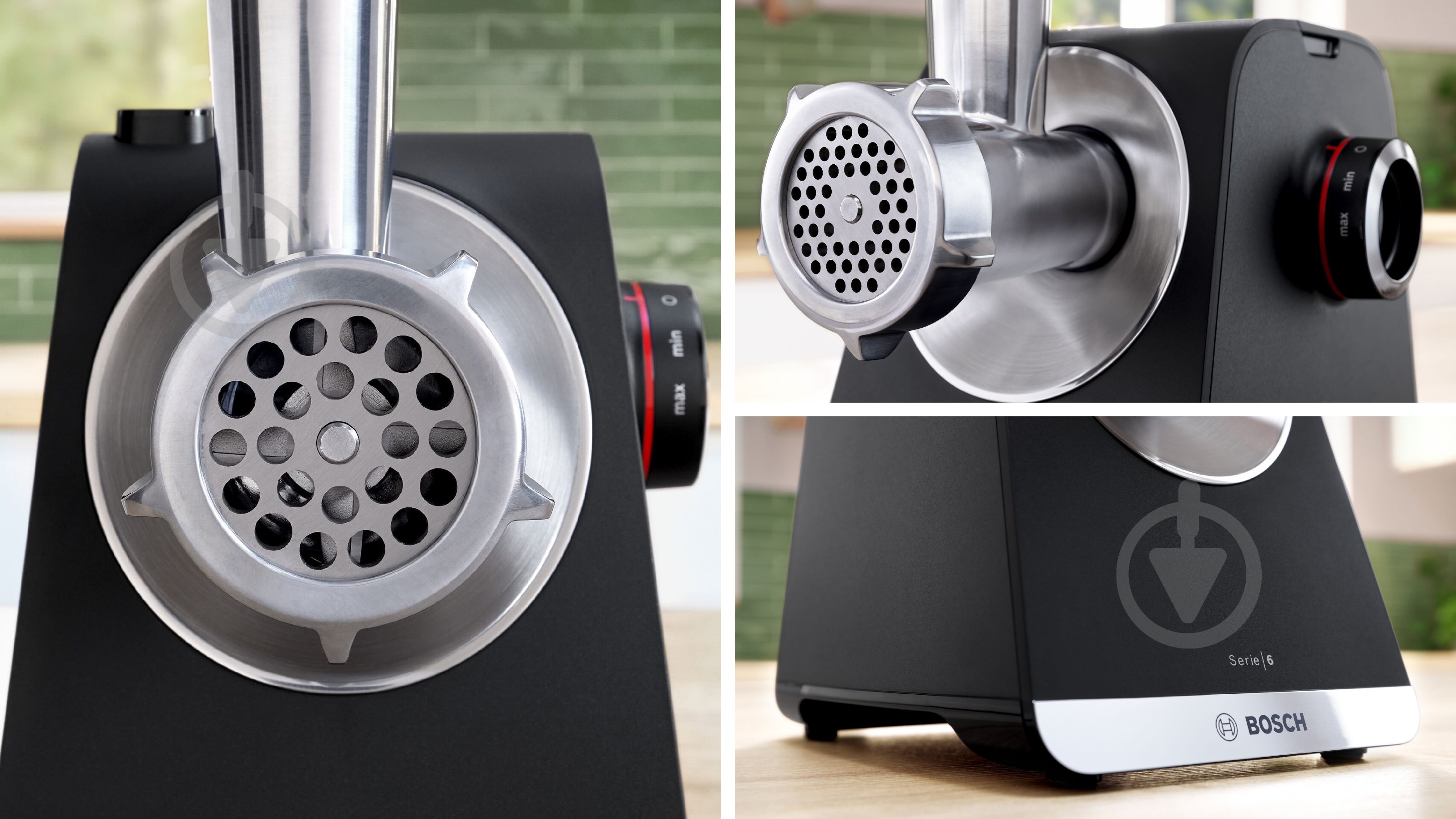 Мясорубка Bosch MultiPower Серия 6 MFWS660B - фото 2