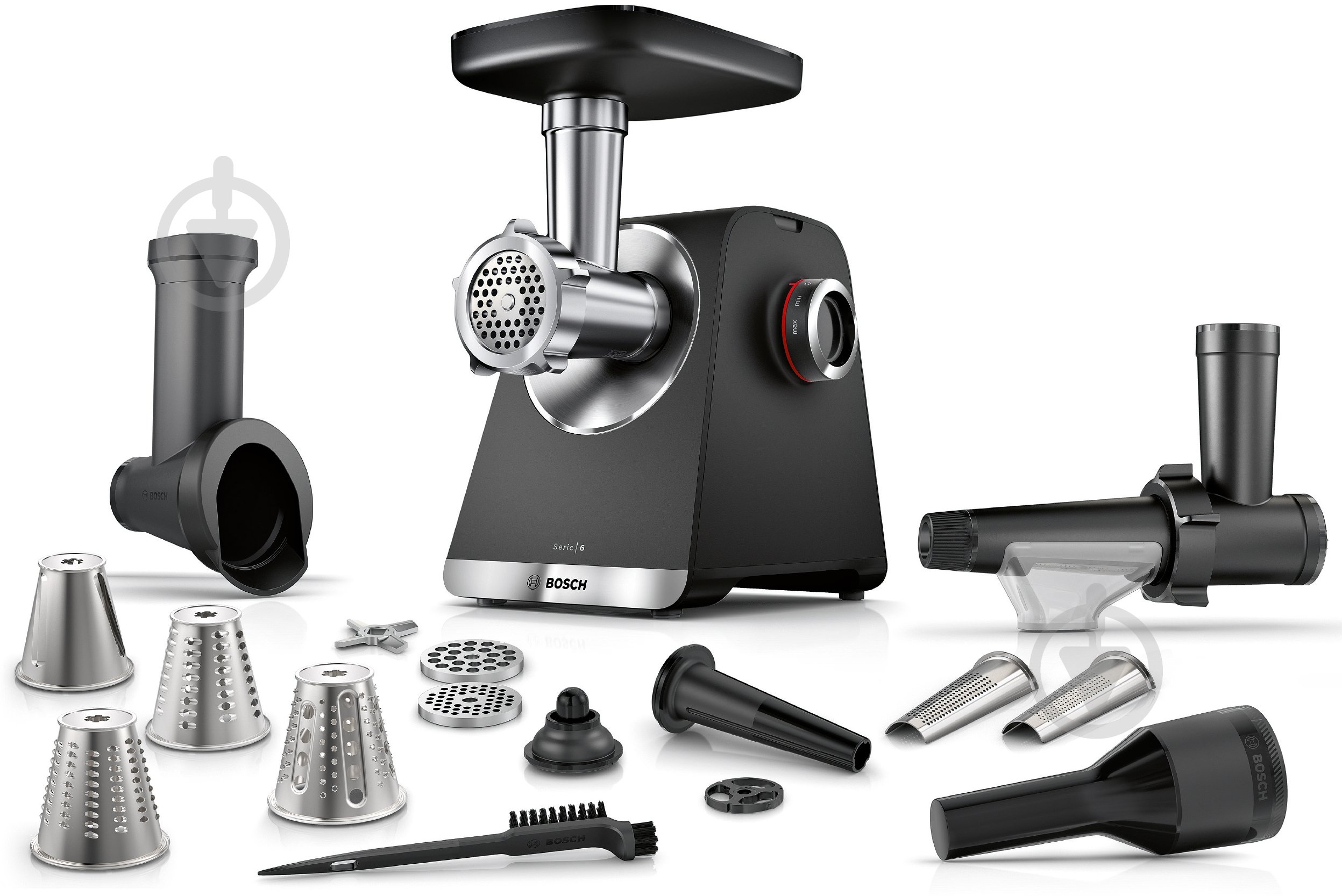 Мясорубка Bosch MultiPower Серия 6 MFWS660B - фото 1