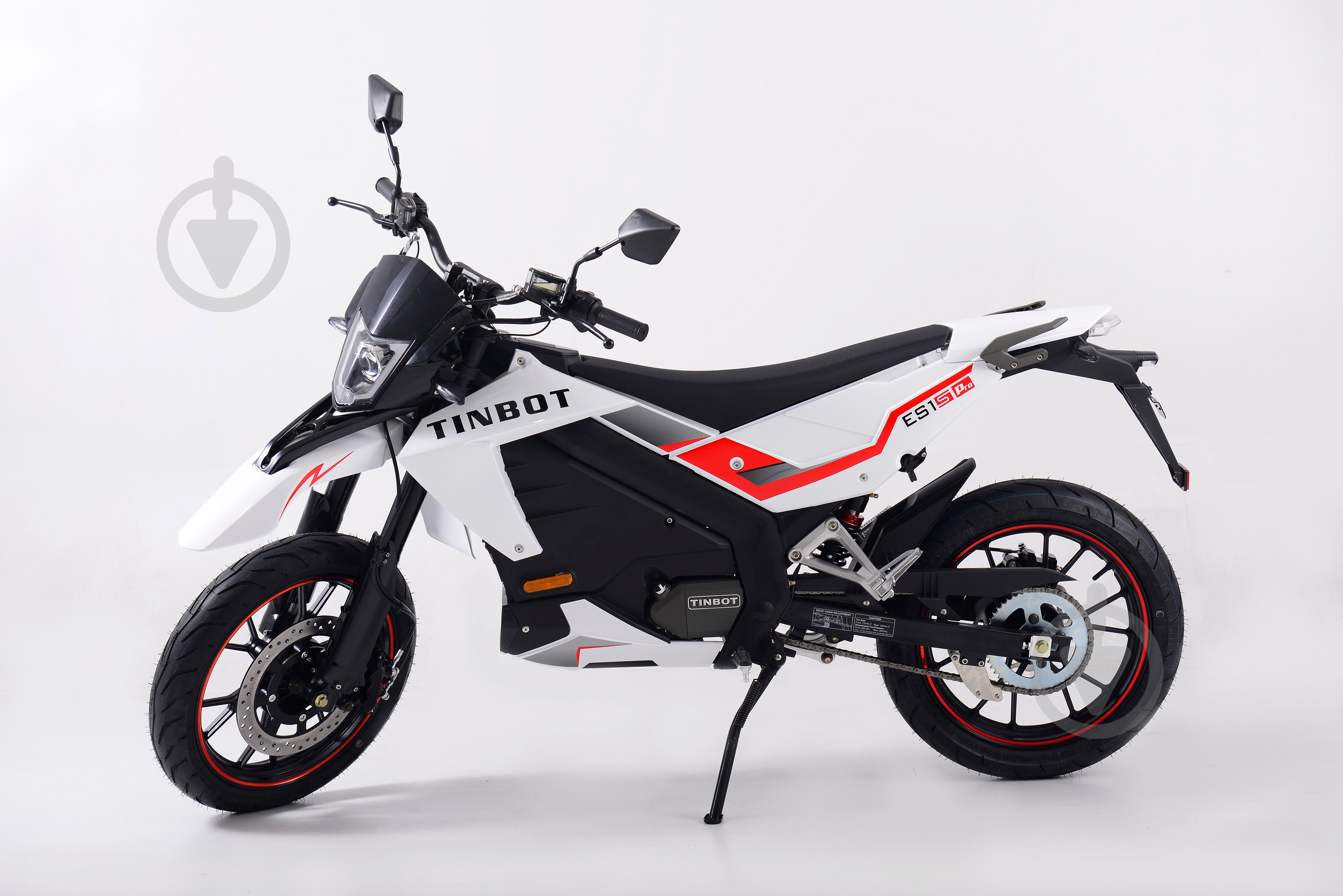 Электромотоцикл Kollter Tinbot ES1-X pro White - фото 3