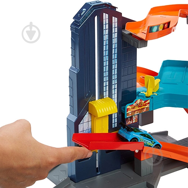 Трек Hot Wheels Большой город 1:64 CDL36 - фото 3