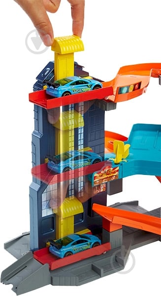 Трек Hot Wheels Большой город 1:64 CDL36 - фото 5