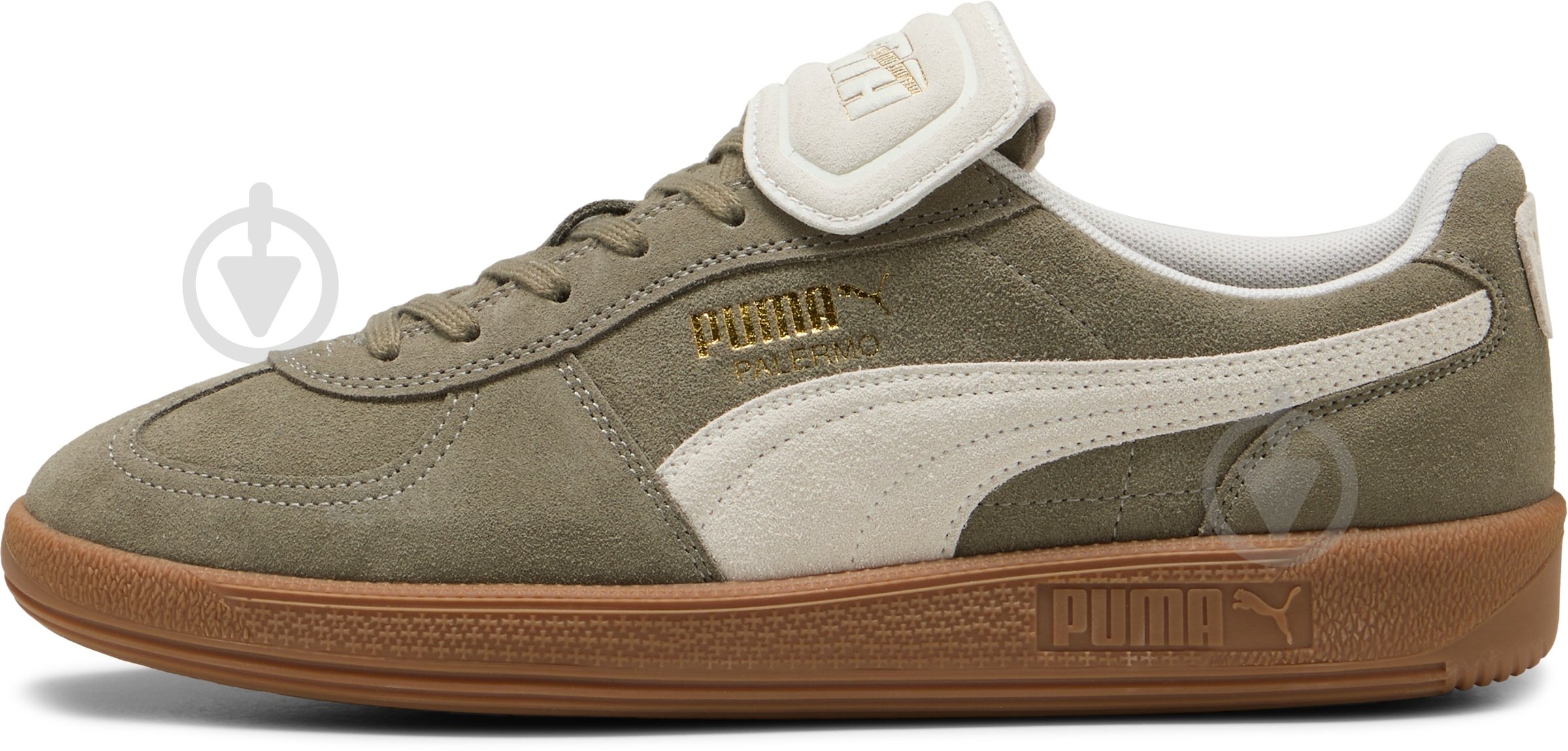 Кеди чоловічі демісезонні Puma Palermo PREMIUM Suede 40235002 р.43 хакі - фото 1 Кеди чоловічі демісезонні Puma Palermo PREMIUM Suede 40235002 р.43 хакі - фото 1