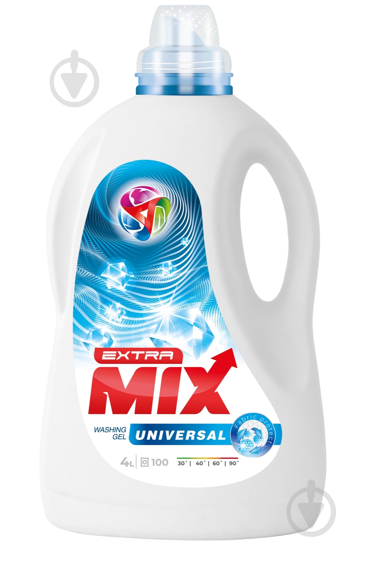 Гель для машинной и ручной стирки EXTRA MIX Universal 4 л - фото 1