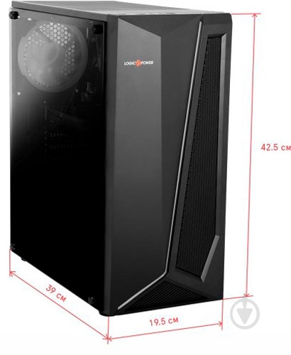 Комп'ютер Everest Home 4080 (4080_7623) black - фото 2