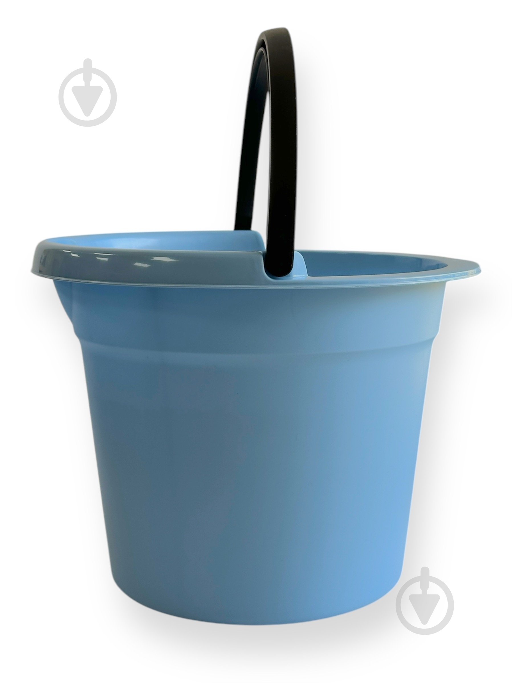 Ведро обычное Viva Lux 8 л голубой - фото 1