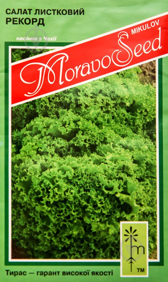 Семена салат Рекорд 0,8 г MoravoSeeds - фото 1