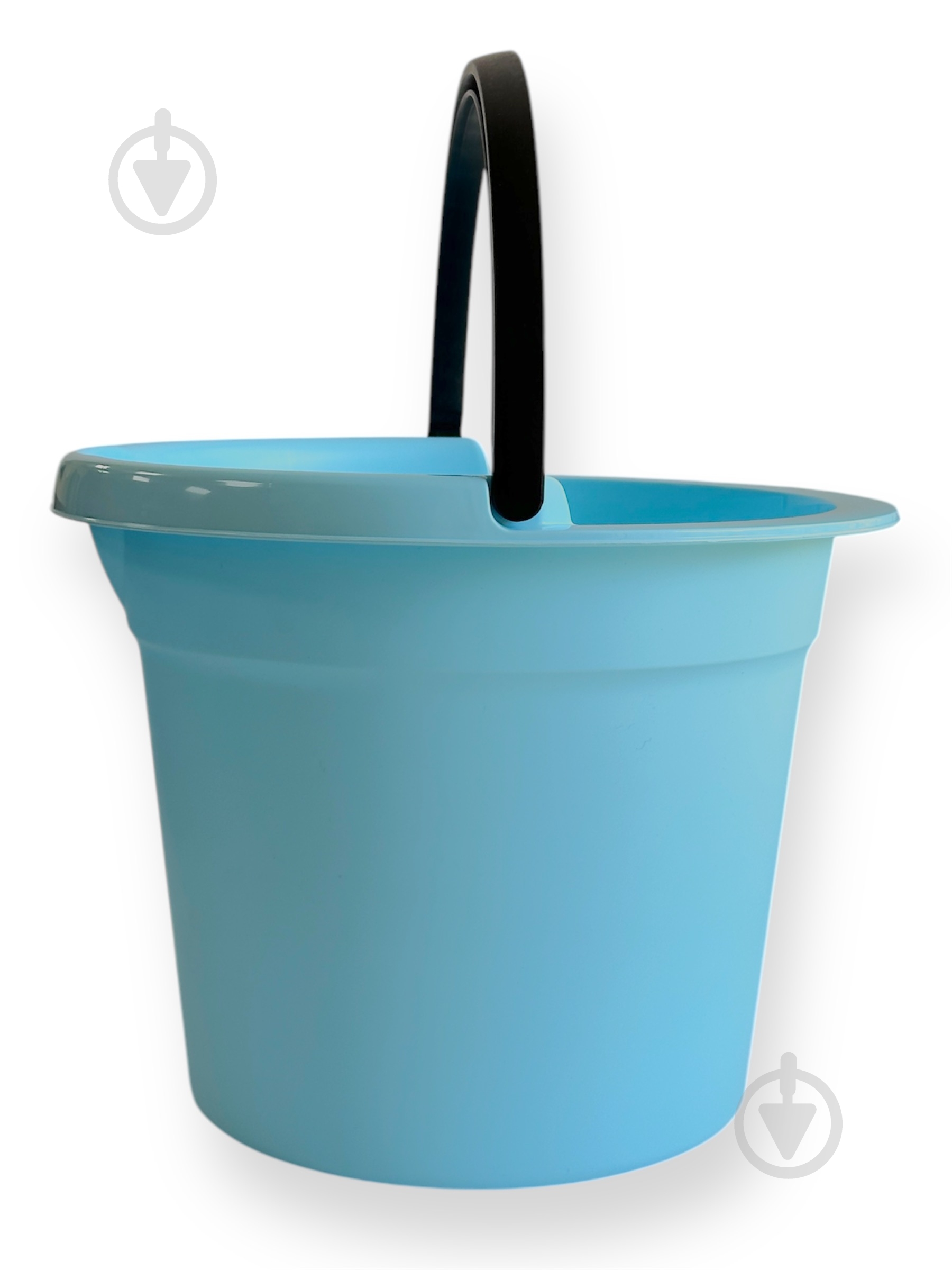 Ведро обычное Viva Lux 8 л лазурный - фото 1