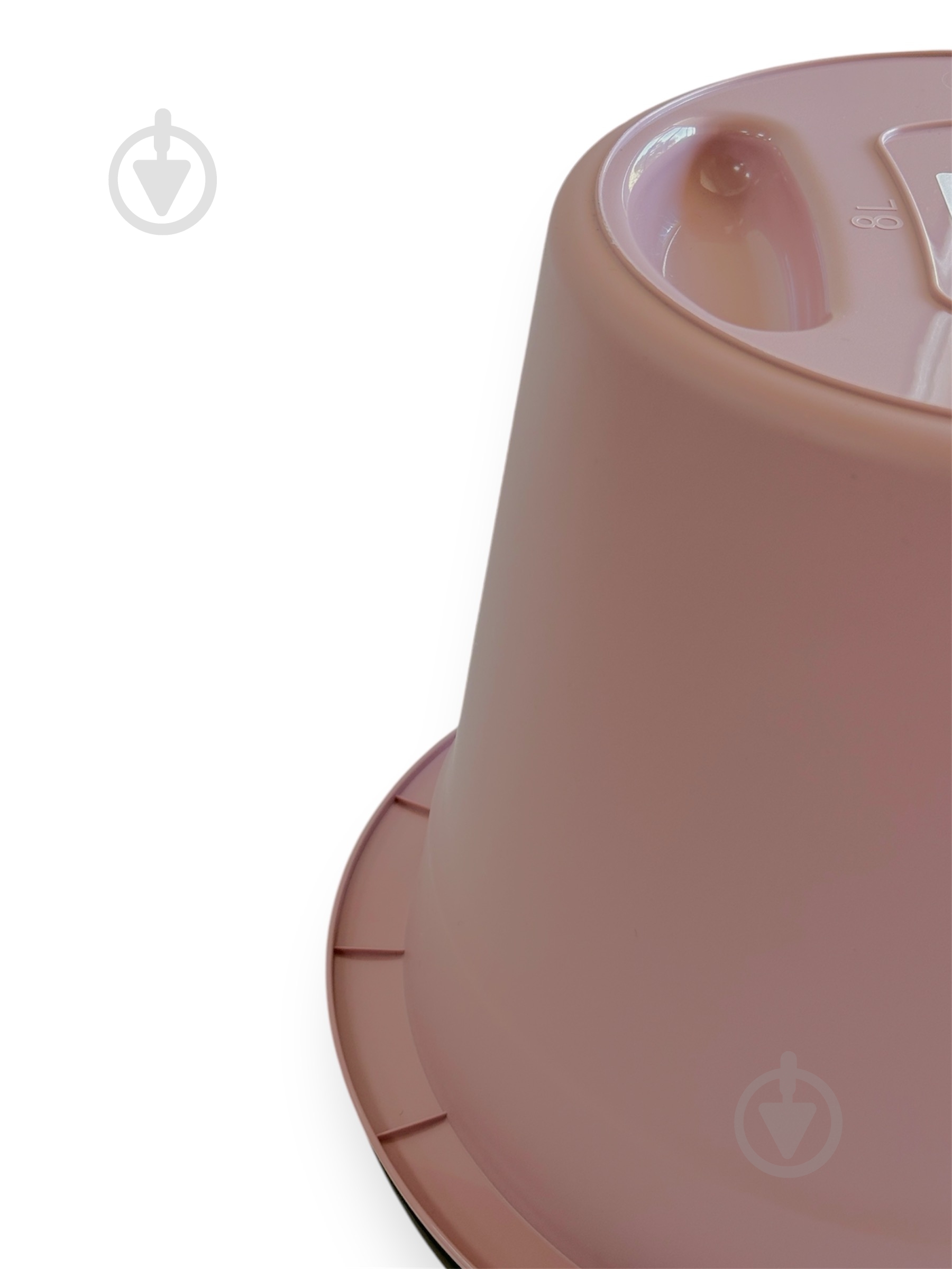 Ведро обычное Viva Lux 8 л фиалковый - фото 2