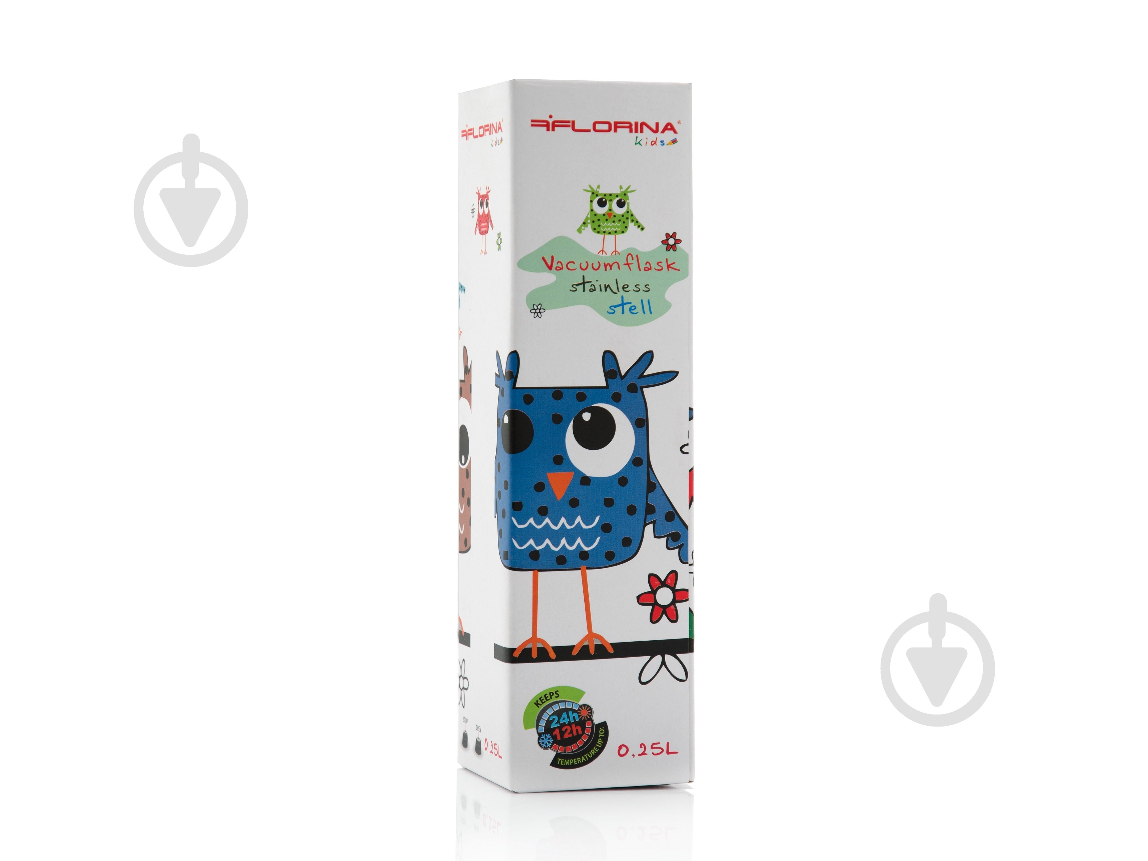 Термос детский Florina Junior Совки 250 мл - фото 3