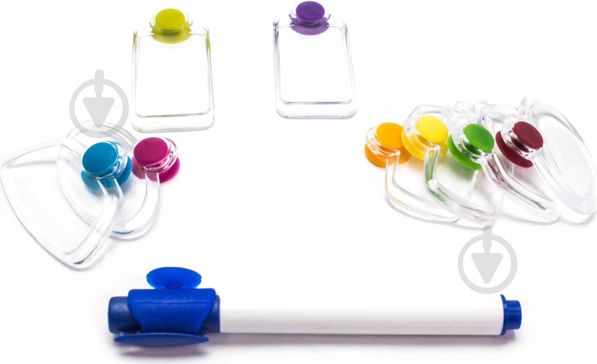 Набор ярлыков для бокалов Trudeau с маркером - фото 2