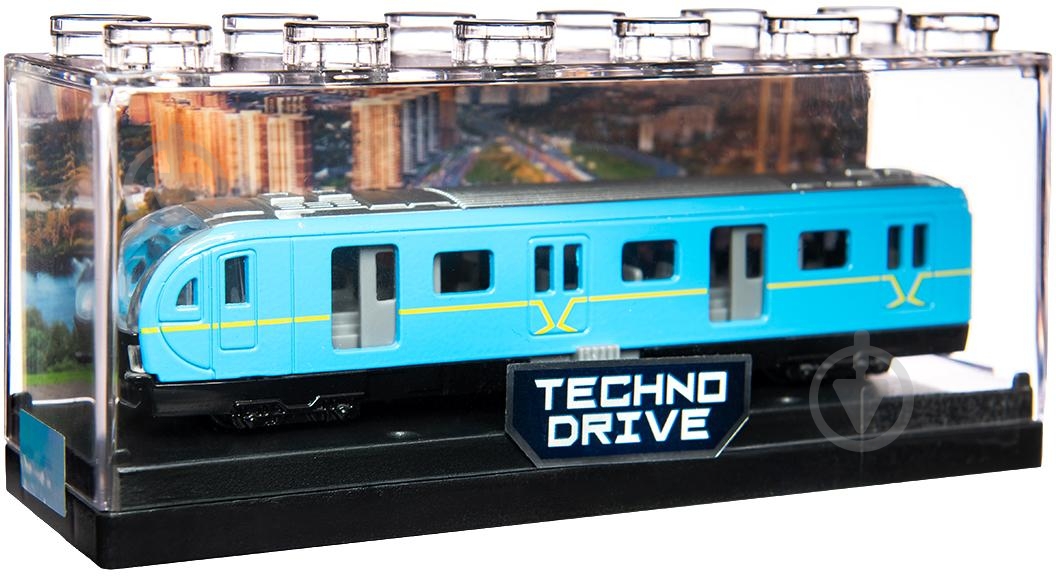 Модель TechnoDrive 1:43 Вагон Метро 250417CG - фото 12