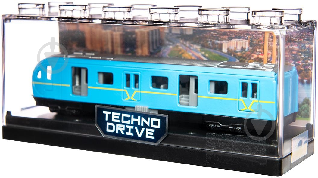 Модель TechnoDrive 1:43 Вагон Метро 250417CG - фото 13