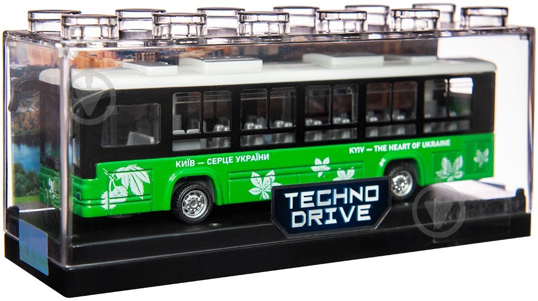 Модель TechnoDrive 1:43 Автобус Экскурсионный Украина 250418CG - фото 12