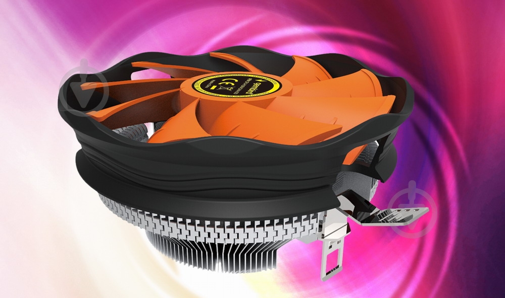 Процессорный кулер Gembird CPU-HURACAN-X30, 12 см, TDP 45 Вт - фото 6 Процессорный кулер Gembird CPU-HURACAN-X30, 12 см, TDP 45 Вт - фото 6