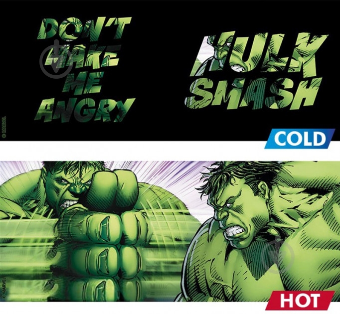 Чашка-хамелеон FSD Марвел Халк Крушить 460 мл (ABYMUG391) - фото 4