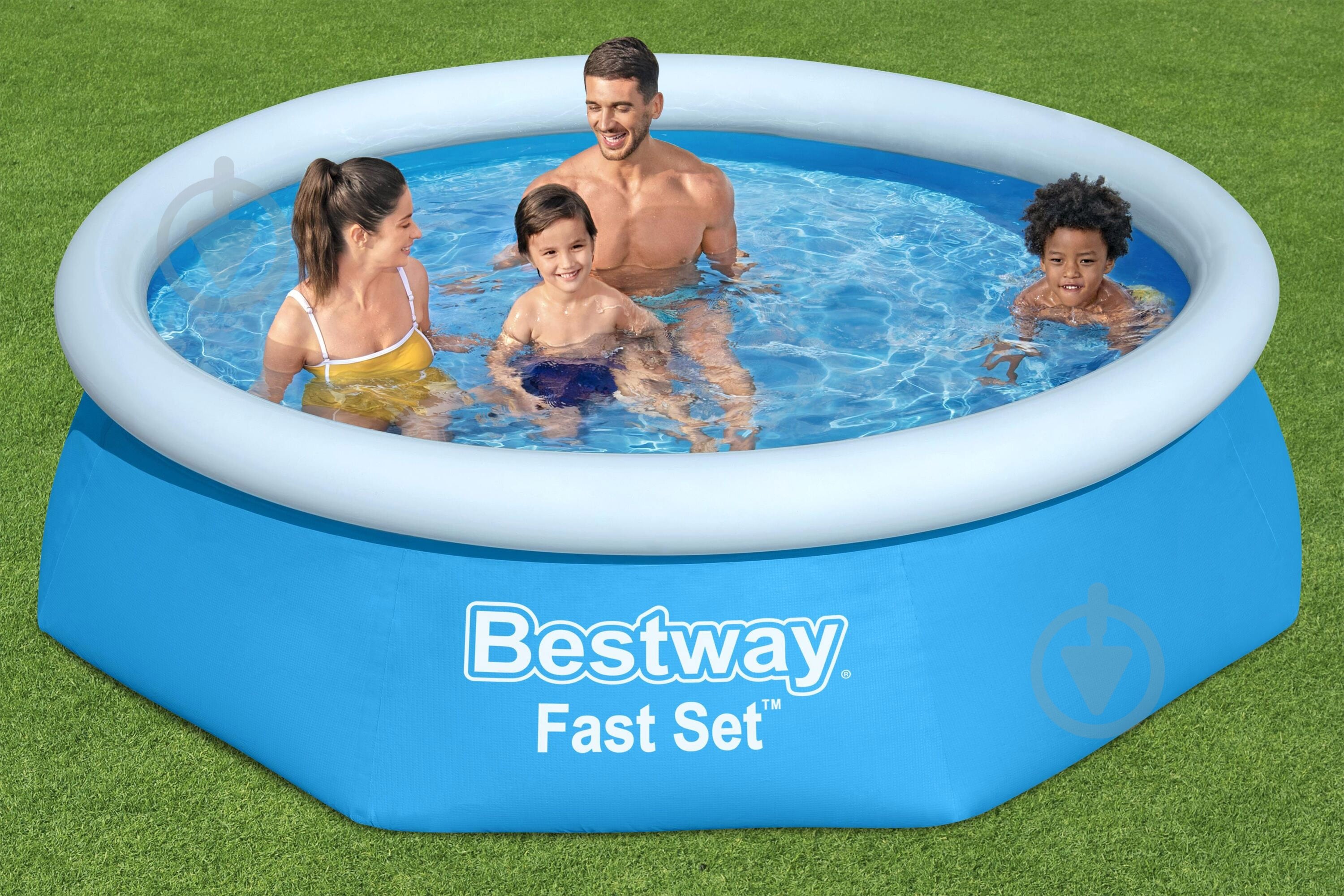 Бассейн надувной Bestway Fast Set 244x61 см - фото 4 Бассейн надувной Bestway Fast Set 244x61 см - фото 4
