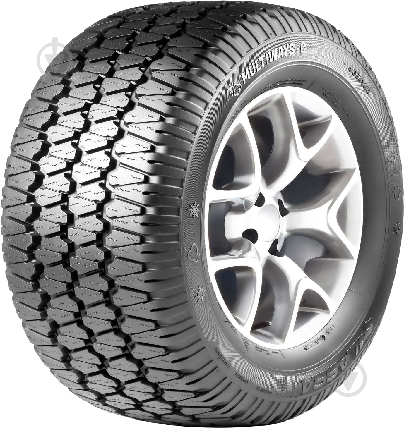 Шина LASSA Multiways-C 235/65 R16C 121/119 N нешипованая всесезонные - фото 1