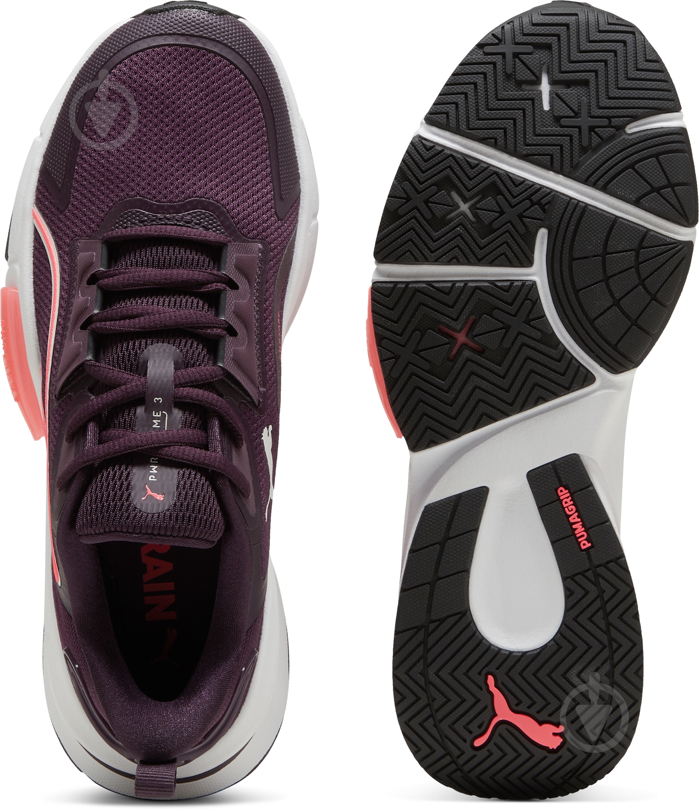 Кроссовки женские демисезонные Puma PWRFRAME TR 3 WN'S 37956010 р.36 бордовые - фото 6 Кроссовки женские демисезонные Puma PWRFRAME TR 3 WN'S 37956010 р.36 бордовые - фото 6