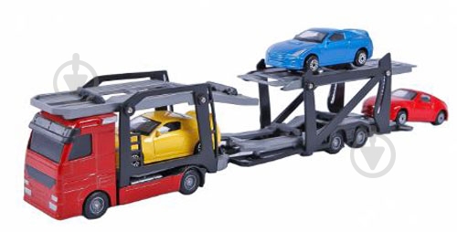 Игровой набор TechnoDrive 1:43 автоперевозчик автоперевозчик самосвал экскаватор 541757.270 - фото 1 Игровой набор TechnoDrive 1:43 автоперевозчик автоперевозчик самосвал экскаватор 541757.270 - фото 1