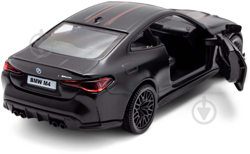 Автомодель TechnoDrive 1:43 BMW M4 CSL 2023 черный 250435U - фото 10
