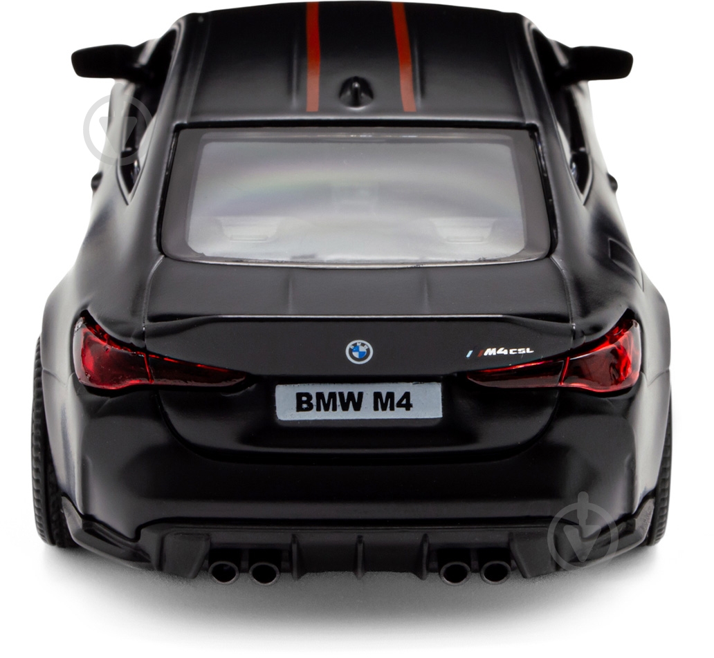 Автомодель TechnoDrive 1:43 BMW M4 CSL 2023 черный 250435U - фото 4