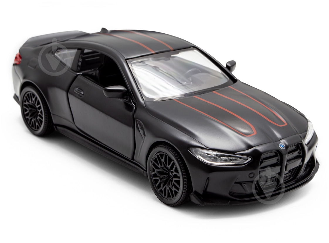 Автомодель TechnoDrive 1:43 BMW M4 CSL 2023 черный 250435U - фото 7