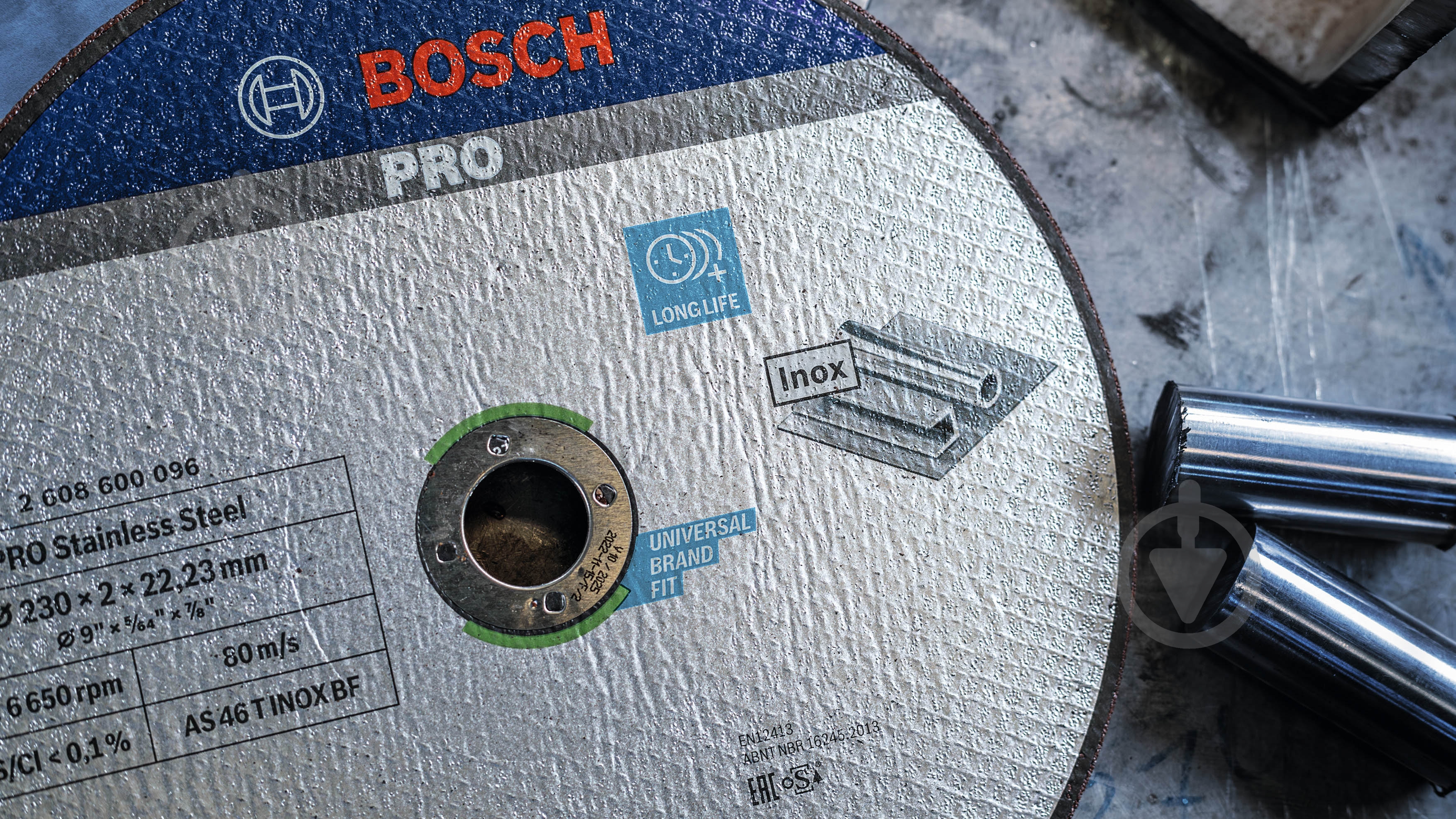 Круг відрізний Bosch 230х2,0x22,2 мм 2608600096 - фото 7