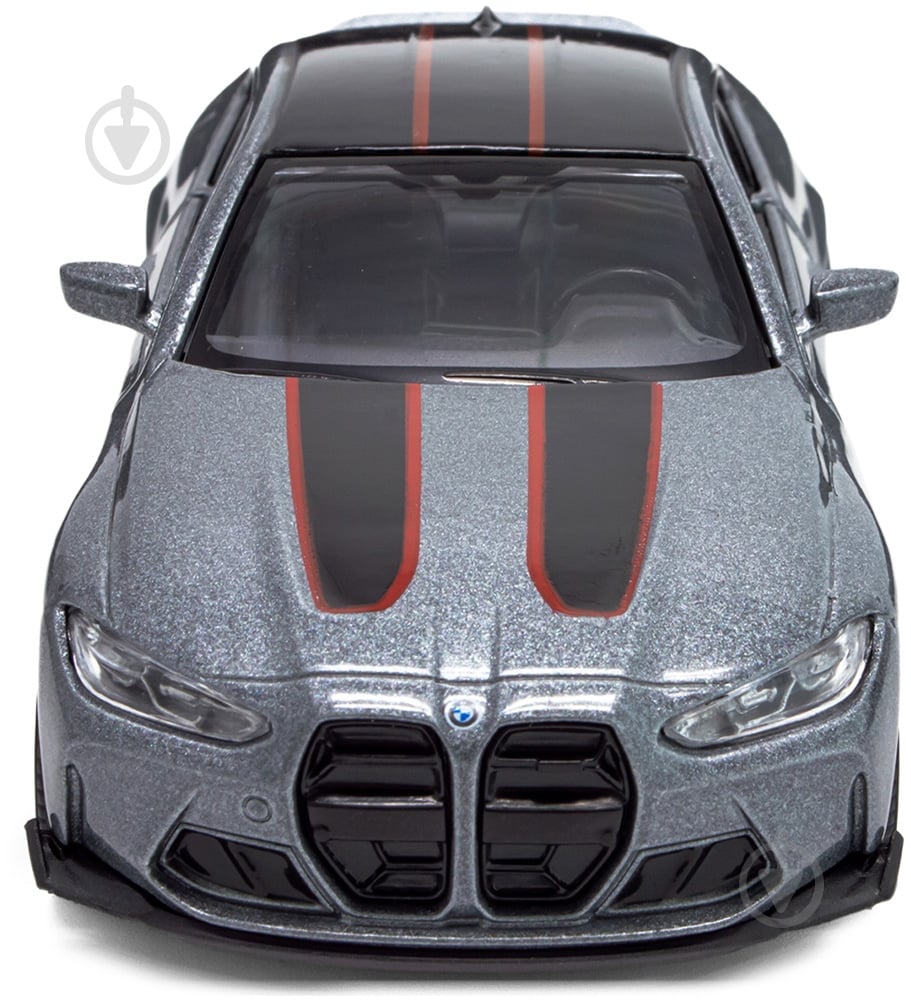 Автомодель TechnoDrive 1:43 BMW M4 CSL 2023 сірий 250436U - фото 8