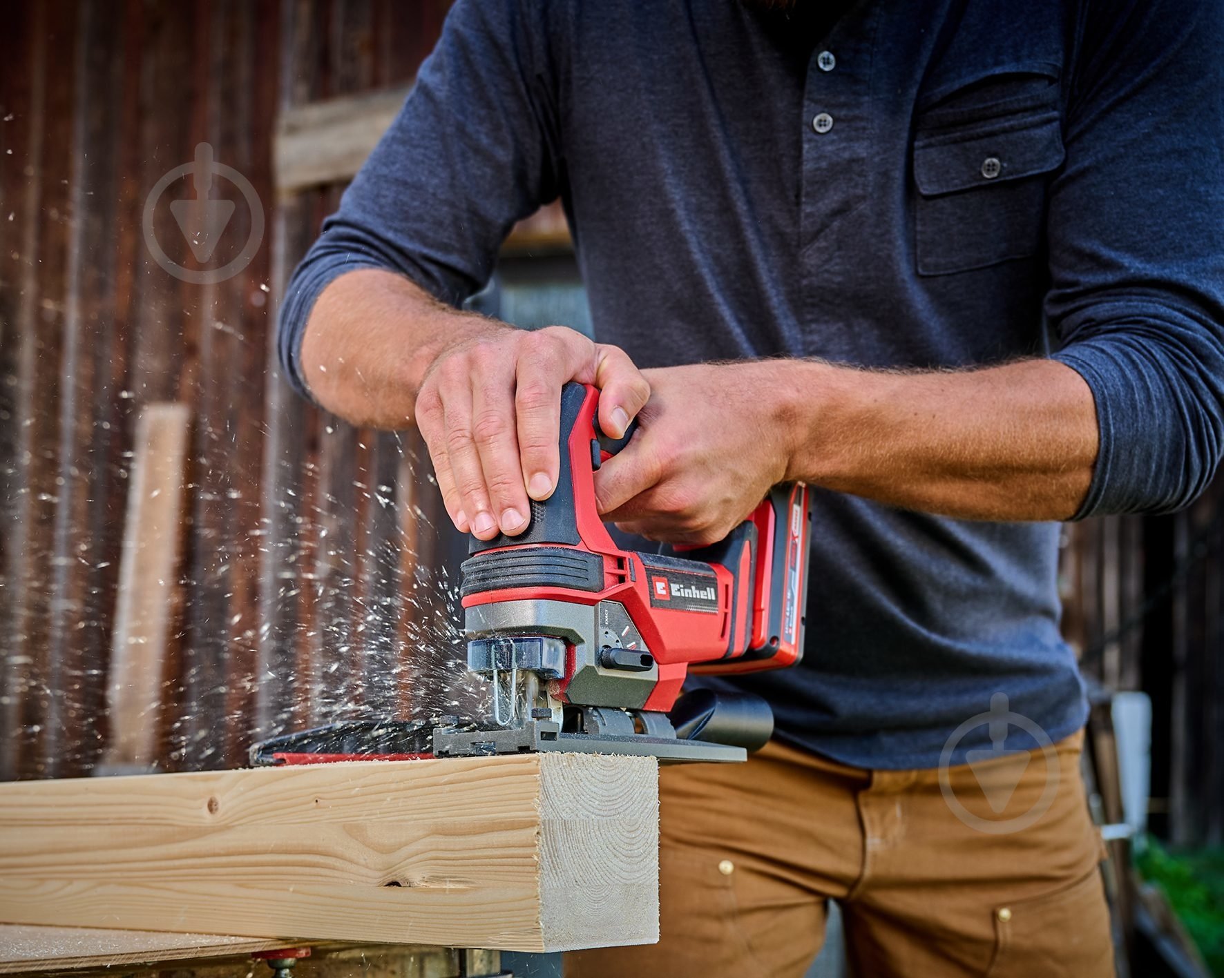 Электролобзик Einhell аккумуляторный PXC TE-JS 18/100 Li - Solo 4321270 - фото 5