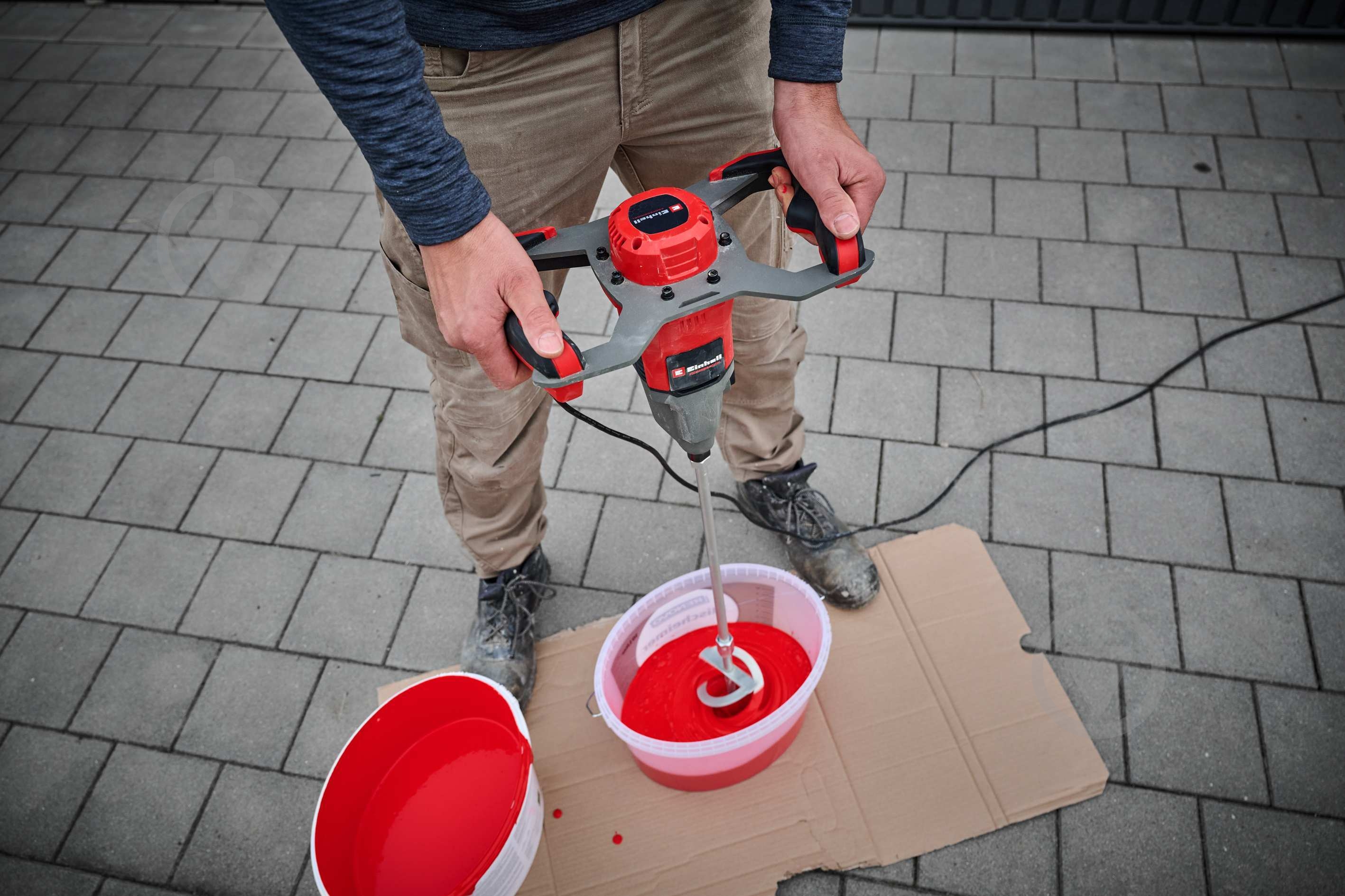 Миксер строительный Einhell TP-MX 1700-2 CE 4258565 - фото 5 Миксер строительный Einhell TP-MX 1700-2 CE 4258565 - фото 5