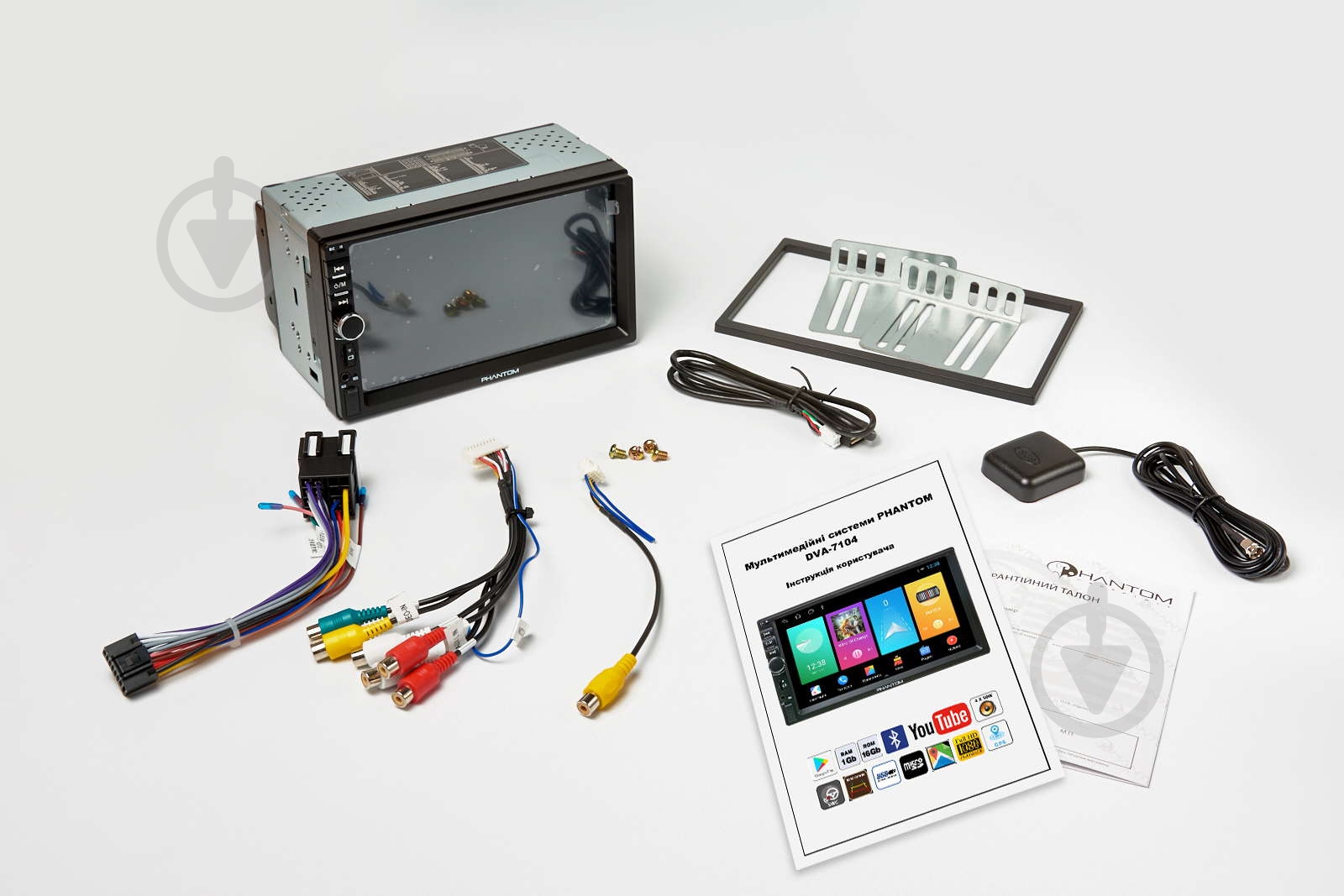 Автомагнитола Phantom DVA-7104 - фото 3