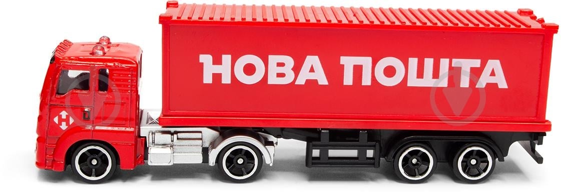 Модель TechnoDrive 1:43 Фура Новая Почта 250416CG - фото 3 Модель TechnoDrive 1:43 Фура Новая Почта 250416CG - фото 3