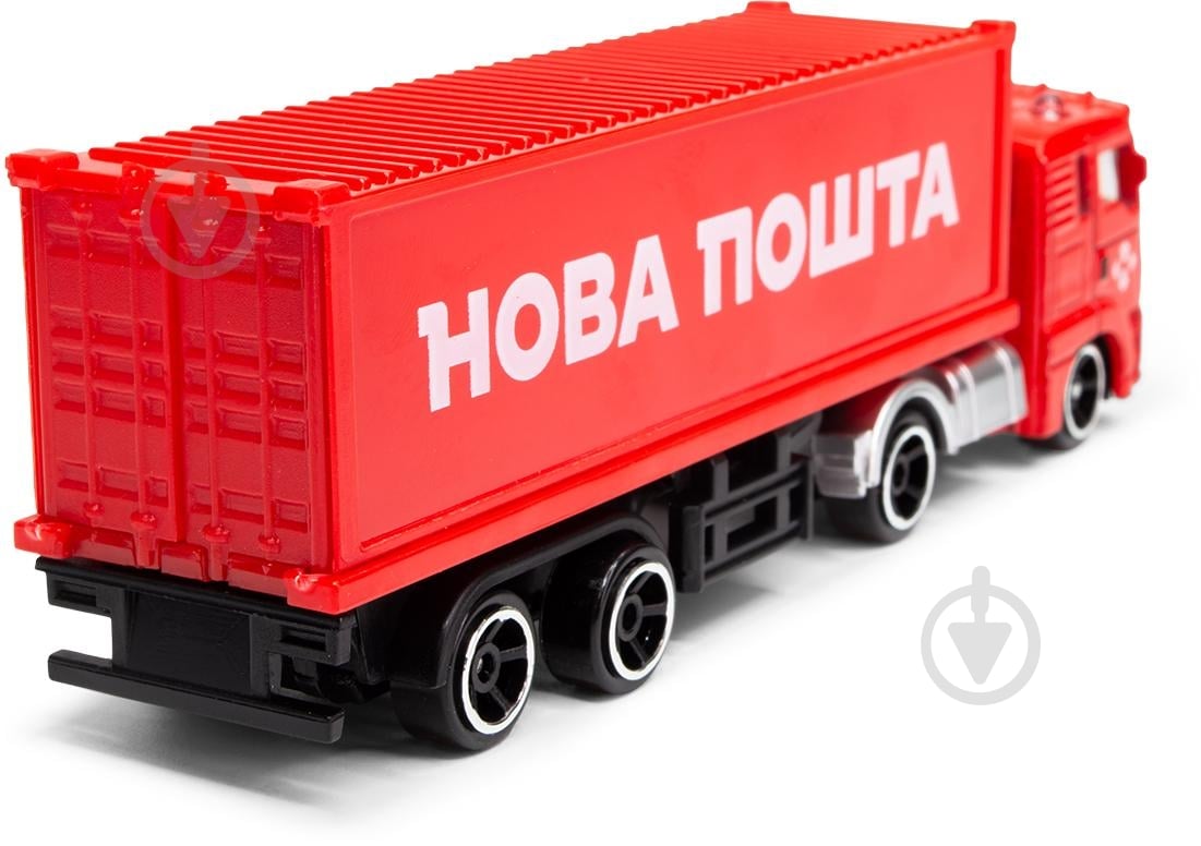 Модель TechnoDrive 1:43 Фура Новая Почта 250416CG - фото 8 Модель TechnoDrive 1:43 Фура Новая Почта 250416CG - фото 8