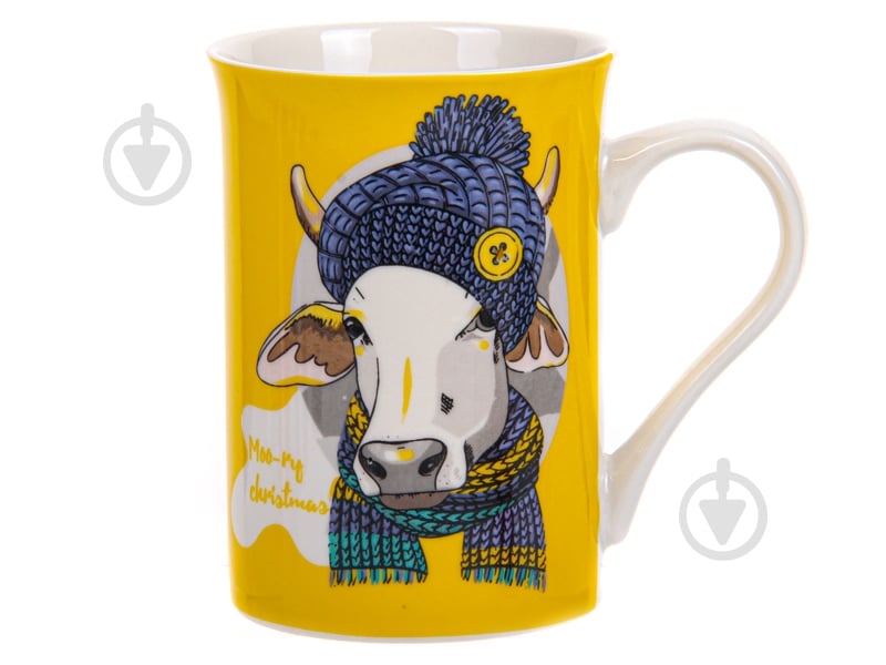 Чашка Lefard для чая Moo yellow NY 300 мл 358-1004 - фото 1