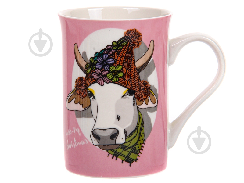 Чашка Lefard для чая Moo pink NY 300 мл 358-1006 - фото 1