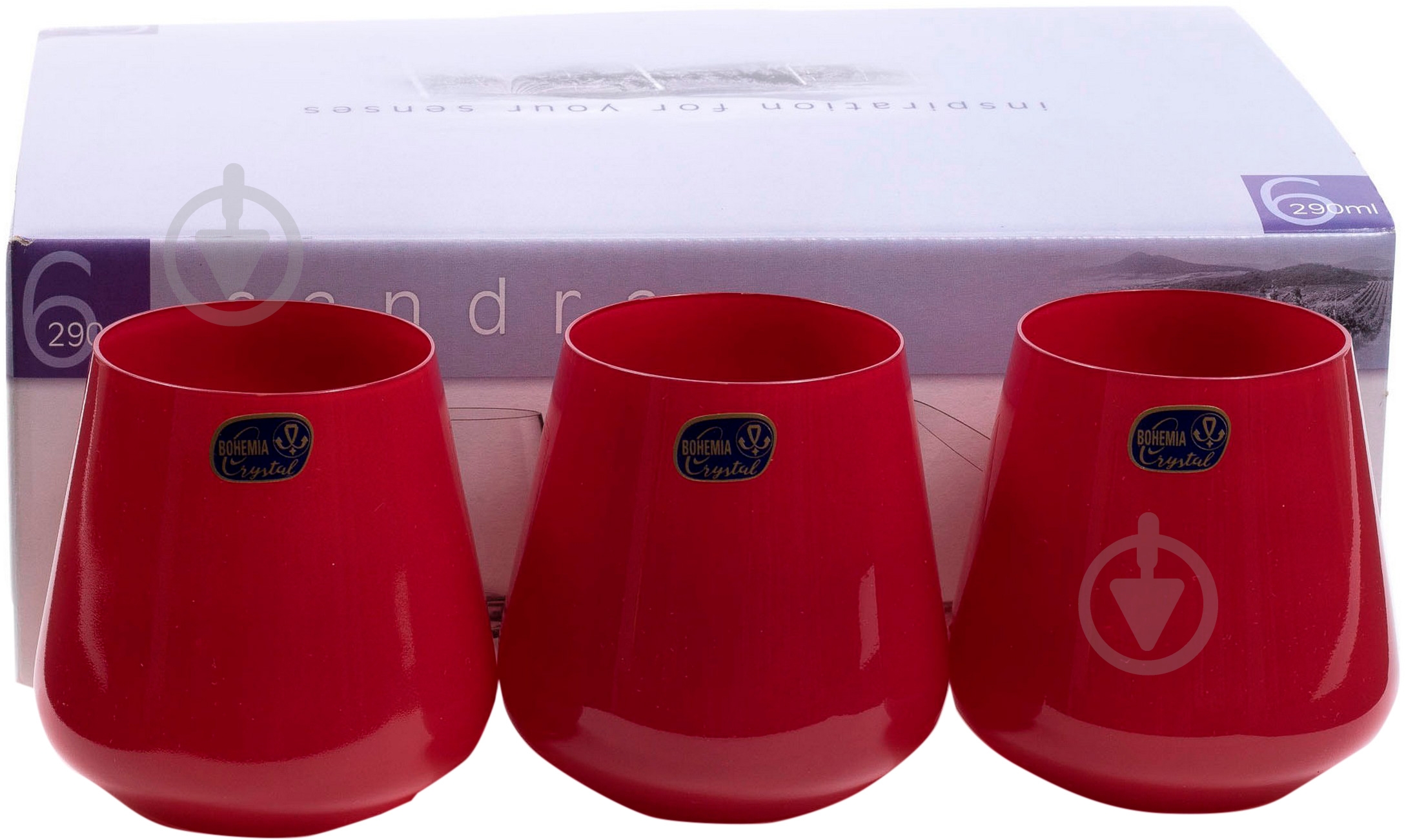 Набор стаканов Bohemia Sandra b23013-D4600 290 мл 6 шт. - фото 1