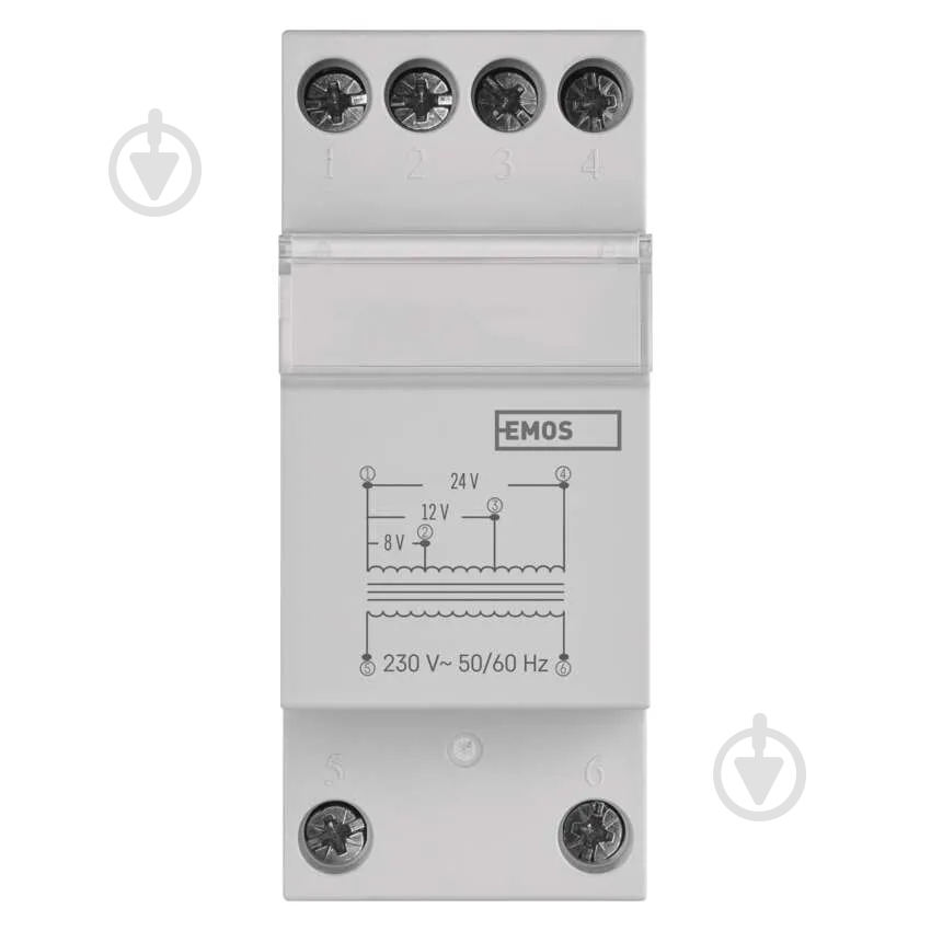 Трансформатор звонка Emos 8/12/24 V белый P57000TR - фото 5